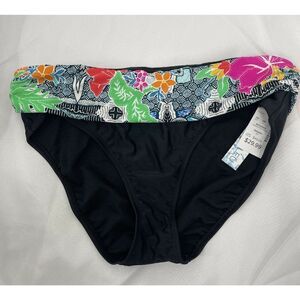 Intoย The Bleu Banded Bikini Full Swim Bottoms Women's 12